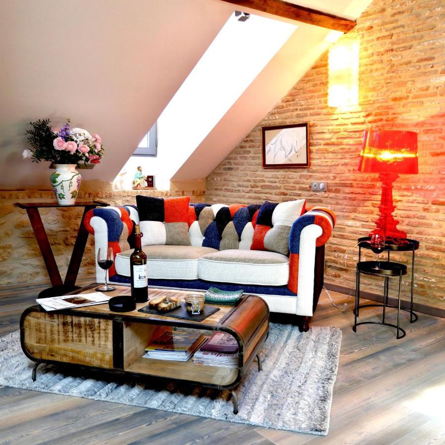 In Sarlat Luxury Rentals, Medieval Center - Loft Stella Matutina -2P-Ascenseur-Climatisation Exterior foto